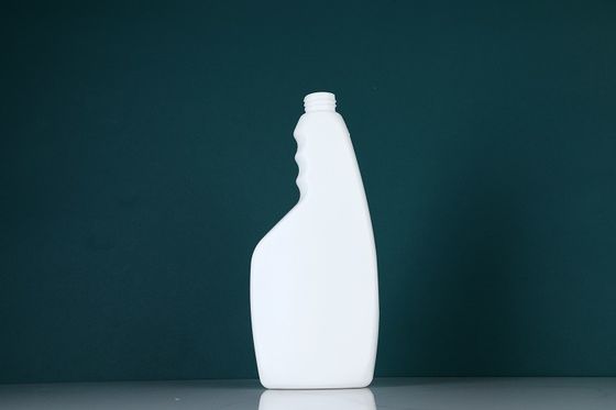 Garrafa branca da arma de pulverizador do disparador do hdpe, sanitizer da garrafa da bomba do álcool/mão da garrafa